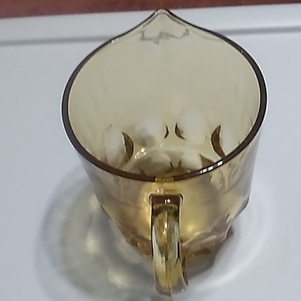 Yellow  Glass Pitcher - Picture 3 of 5